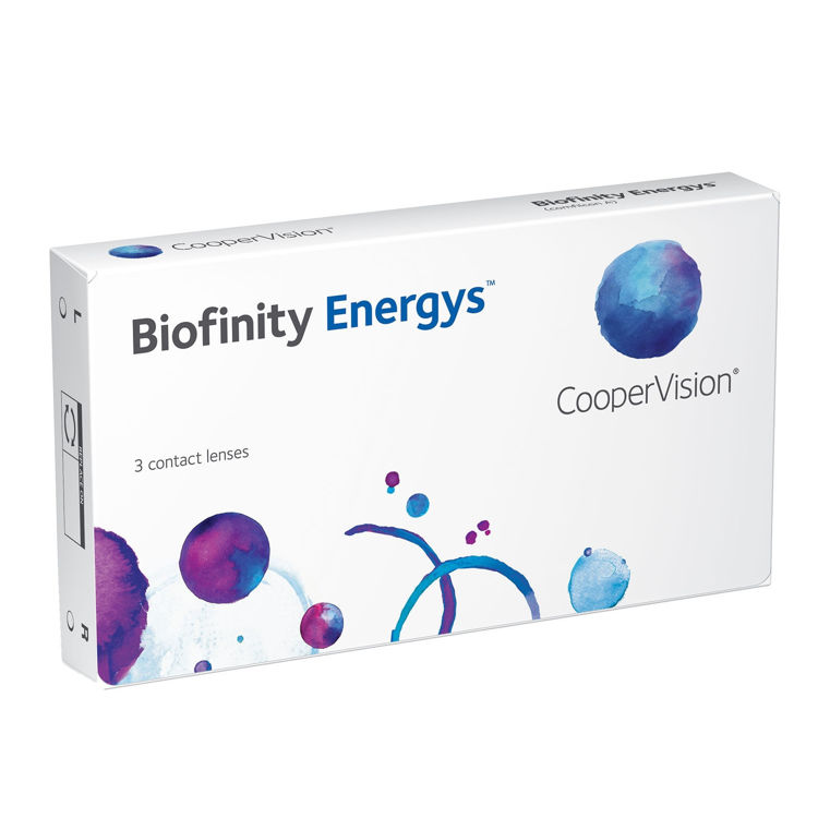 Εικόνα για Biofinity Energys 3τμχ – Μηνιαίοι Φακοί Μυωπίας CooperVision